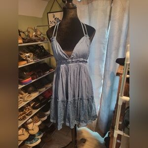 Boho free people inspired tie dress.